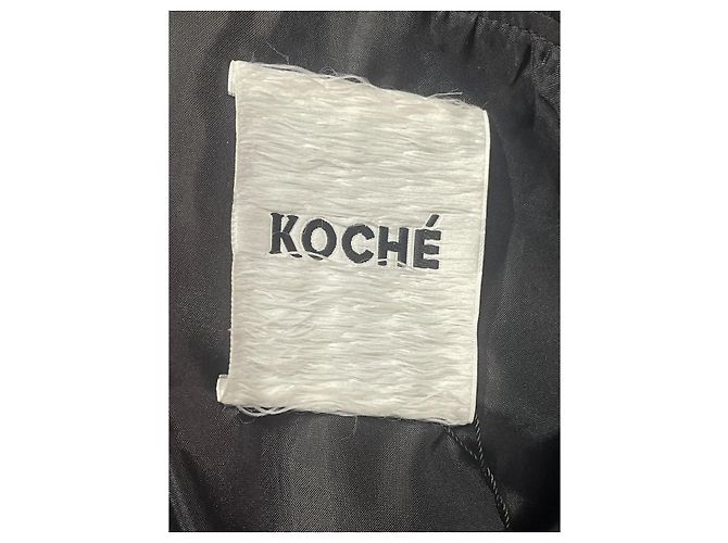 Autre Marque Cappotto Koché nero T.L - vista 6
