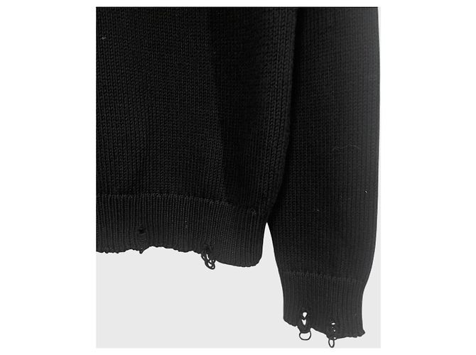 Autre Marque Pull Saint Laurent noir T.S - vue 2