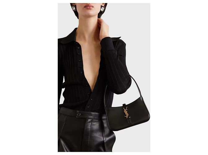 Autre Marque Saint Laurent Le 5 à 7 mini Tasche Schwarz - Ansicht 2