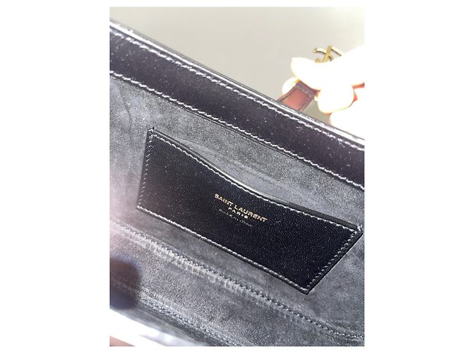 Autre Marque Saint Laurent Le 5 à 7 mini Tasche Schwarz - Ansicht 8