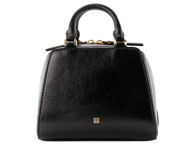GIVENCHY - Bolso de bandolera Givenchy Antigona Cube Mini en piel granulada negra Negro - vista 3