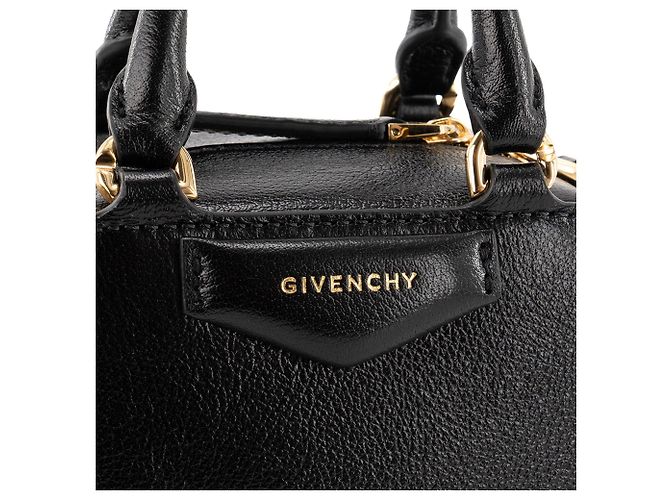 GIVENCHY - Bolso de bandolera Givenchy Antigona Cube Mini en piel granulada negra Negro - vista 5