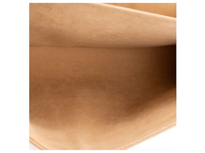 LOUIS VUITTON - Borsa a tracolla St Germain MM Louis Vuitton in pelle grana beige - vista 10