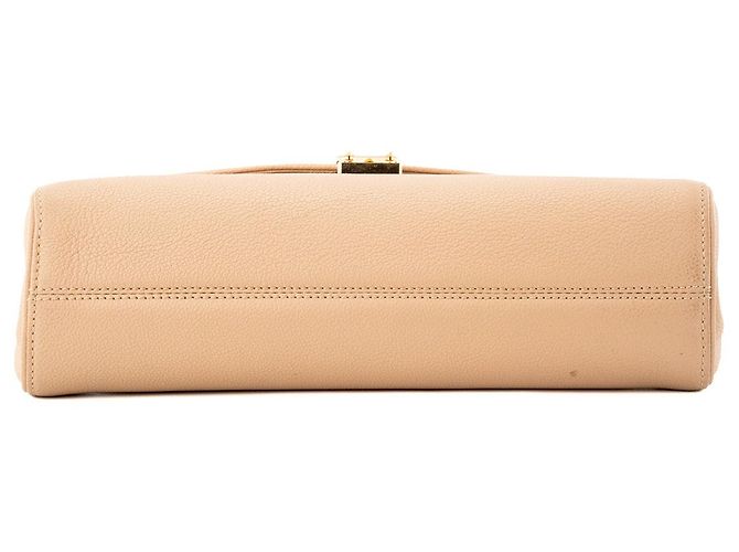 LOUIS VUITTON - Borsa a tracolla St Germain MM Louis Vuitton in pelle grana beige - vista 4