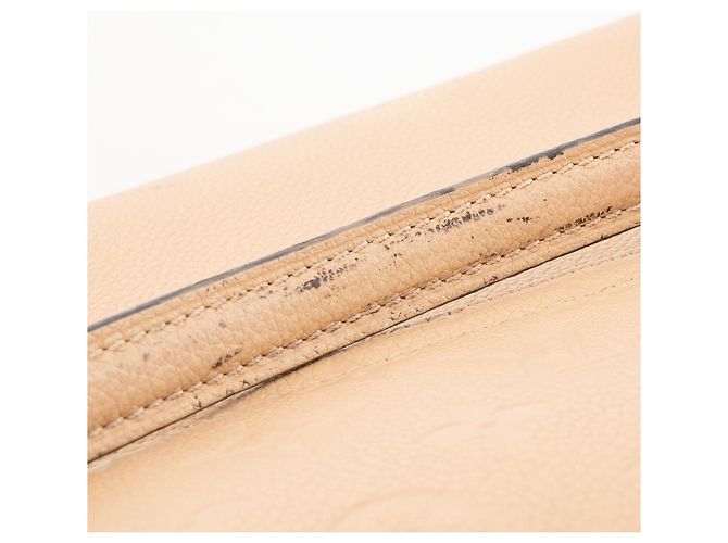 LOUIS VUITTON - Borsa a tracolla St Germain MM Louis Vuitton in pelle grana beige - vista 5
