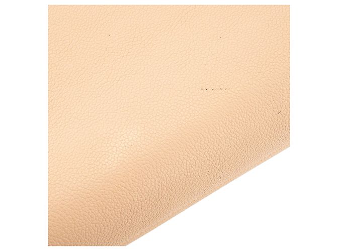 LOUIS VUITTON - Borsa a tracolla St Germain MM Louis Vuitton in pelle grana beige - vista 7