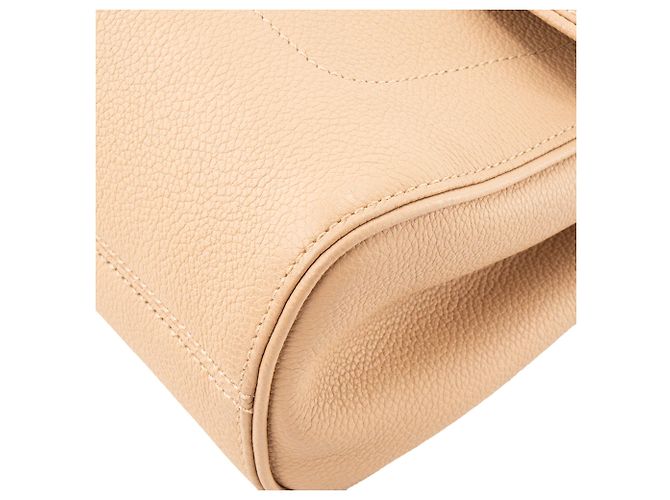 LOUIS VUITTON - Borsa a tracolla St Germain MM Louis Vuitton in pelle grana beige - vista 8