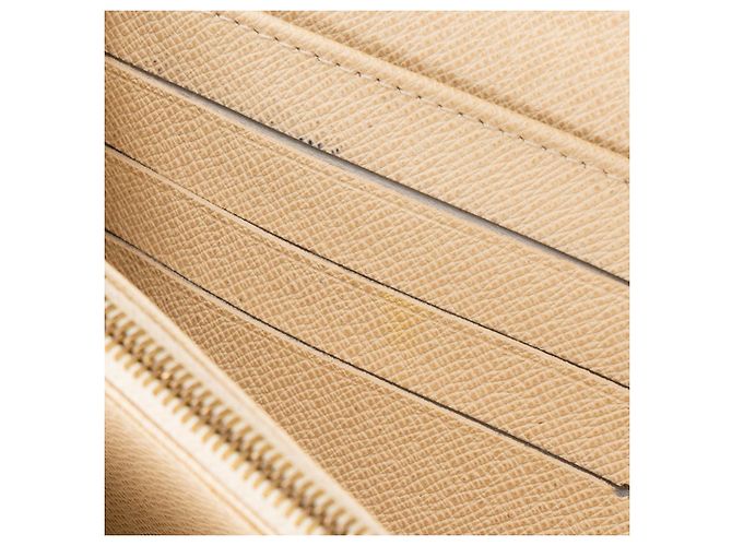 LOUIS VUITTON - Sarah Geldbörse Louis Vuitton aus damier azur canvas Beige - Ansicht 8