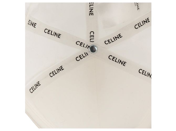 Céline CELINE - Boné Celine em algodão branco (S) - vista 4