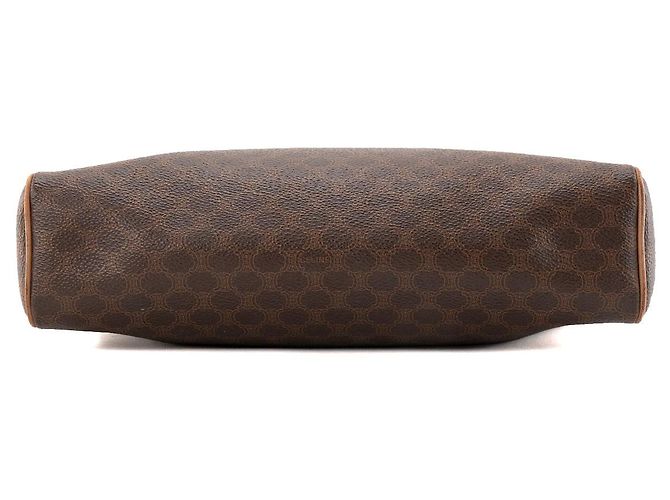Céline CELINE - Pochette GM Celine en toile enduite macadam marron vintage Brown - view 4