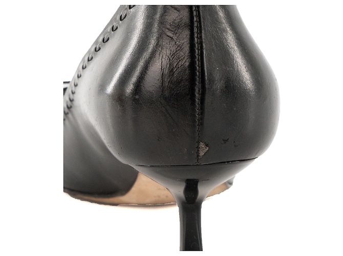 Autre Marque DIOR - Décolleté Dior in pelle liscia nera (T37) Nero - vista 5