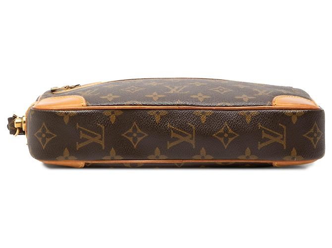 Louis Vuitton Monogram Marly Dragonne GM Clutch Bag Braun - Ansicht 3