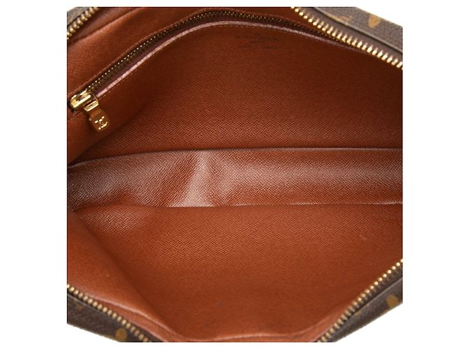 Louis Vuitton Monogram Marly Dragonne GM Clutch Bag Braun - Ansicht 4