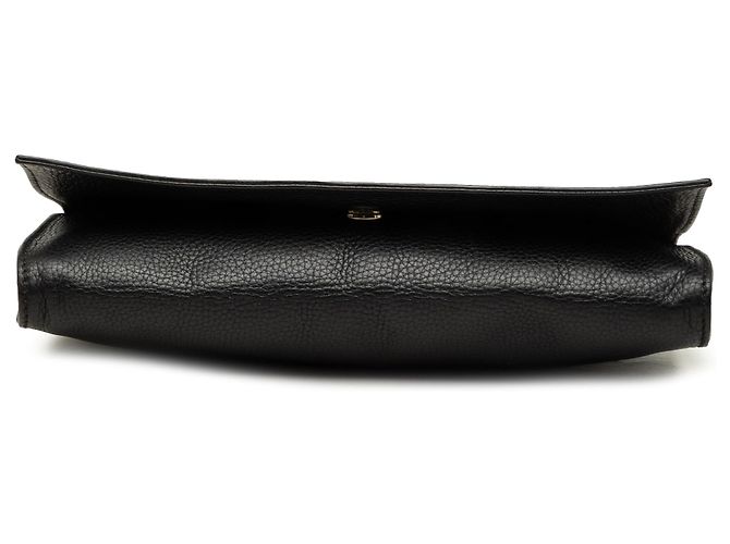Clutch Soho Disco Gucci in pelle di vitello nera Nero - vista 3