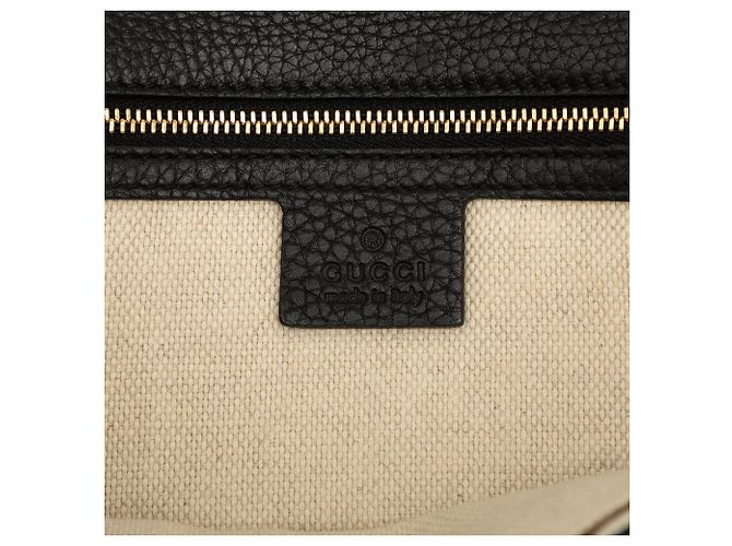 Clutch Soho Disco Gucci in pelle di vitello nera Nero - vista 5