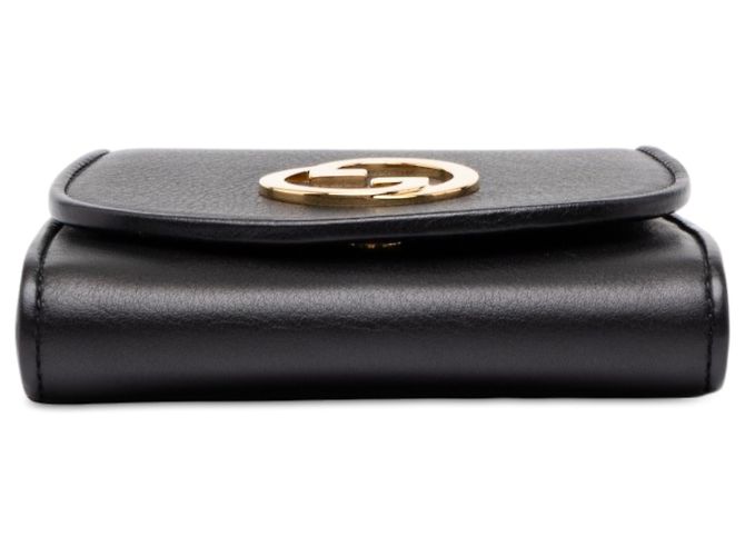 Borsa a tracolla Blondie Gucci Medium in pelle di vitello nera con catena Nero - vista 3