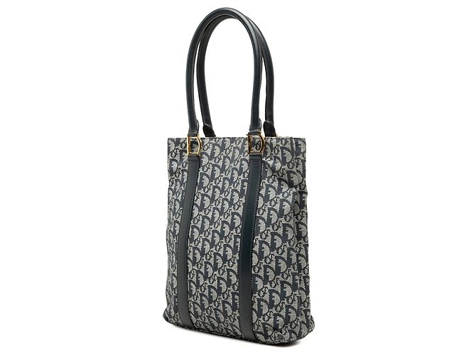 Autre Marque Borsa Tote Diorissimo Trotter Canvas Blu Dior - vista 2