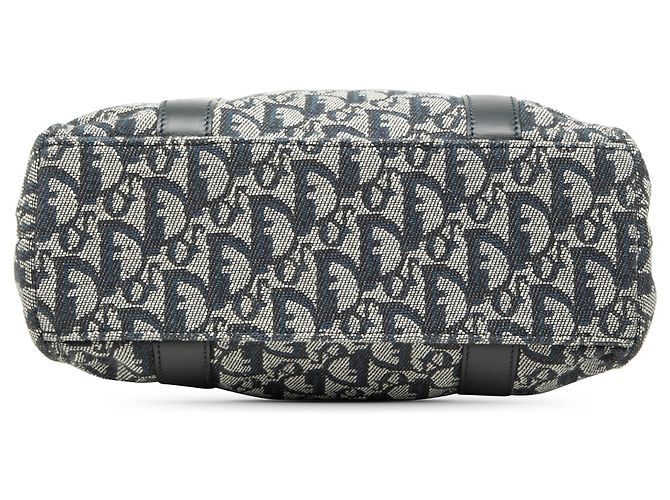 Autre Marque Borsa Tote Diorissimo Trotter Canvas Blu Dior - vista 3
