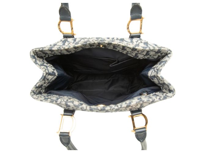 Autre Marque Borsa Tote Diorissimo Trotter Canvas Blu Dior - vista 4