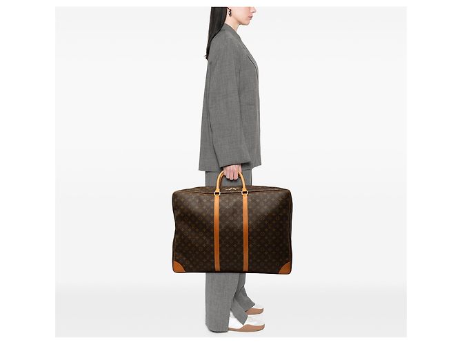 Borsa da viaggio Louis Vuitton Monogram Sirius 65 Marrone - vista 8