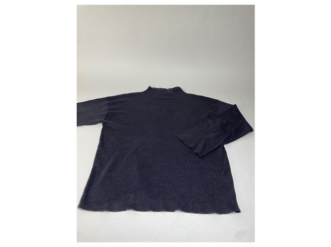 Maglione in lino Vintage Issey Miyake Dark Navy M Blu navy - vista 5