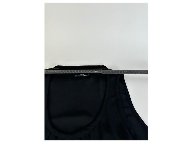 Comme Des Garcons Vintage Comme des Garçons Strick-Maxikleid Black M Schwarz - Ansicht 10