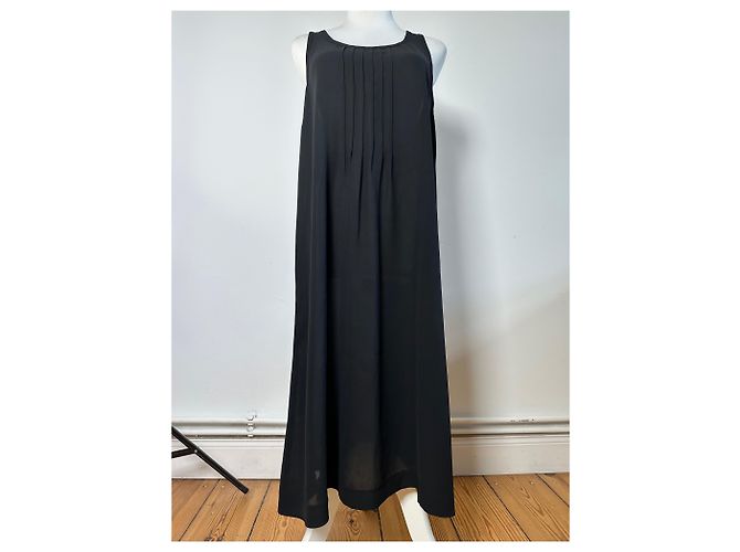 Comme Des Garcons Vintage Comme des Garçons Strick-Maxikleid Black M Schwarz - Ansicht 11