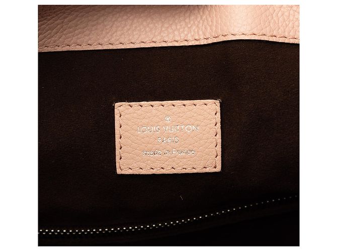 Borsa Louis Vuitton Monogram Mahina Babylone PM Rosa - vista 5