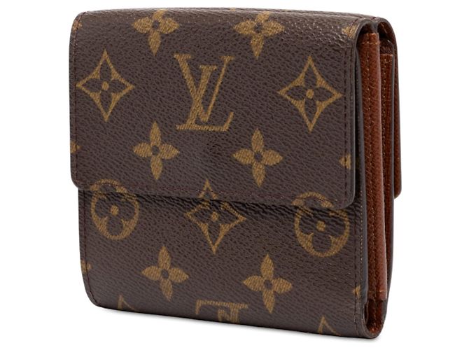 Cartera Louis Vuitton Monogram Elise Marrón Carteras Pequeñas Castaño - vista 2