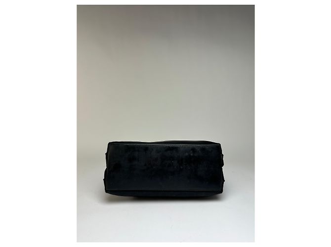 Vintage Gucci Nylon Hobo Bag Schwarz Silber - Ansicht 10