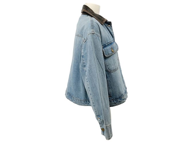 Jonathan Simkhai Simkhai Blue Denim Coney Island Jacket - view 2