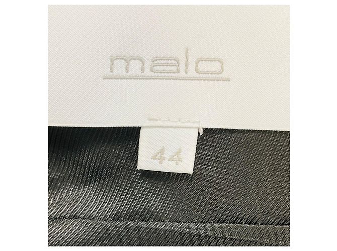 Malo Grey Wool Tweed Jacket with Sequined Collar - view 4