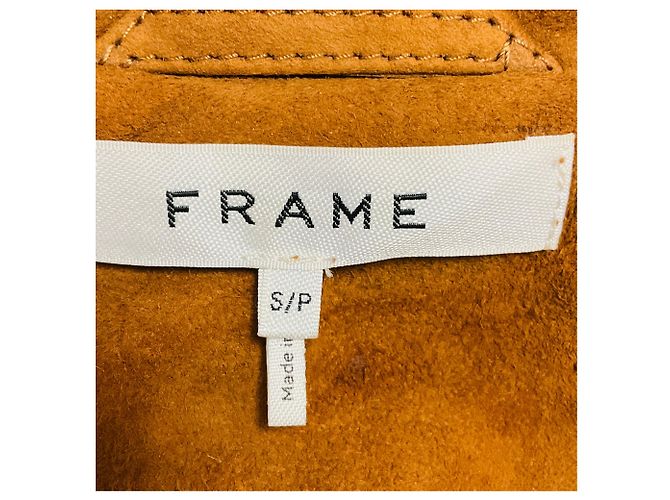 Autre Marque Abito in camoscio con lacci Terracotta Frame Marrone - vista 4