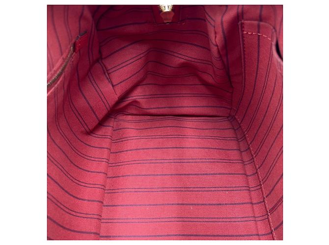 Louis Vuitton Speedy Bandoulière Pelle Empreinte Rossa Rosso - vista 15