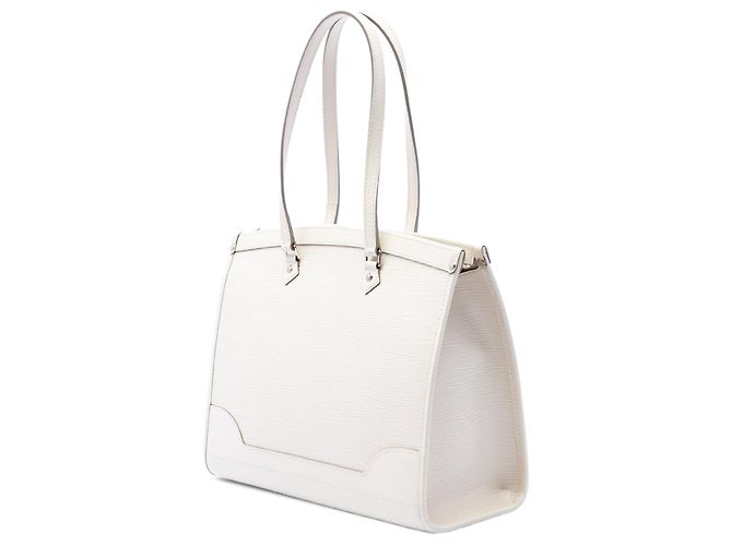 Louis Vuitton Epi Madeleine GM Schultertasche Weiß - Ansicht 2