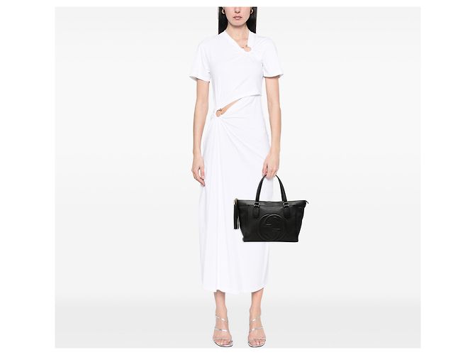 Tote Soho Working in pelle nera Gucci Small Nero - vista 6