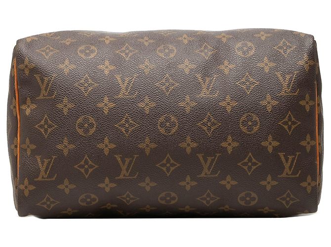 Louis Vuitton Monogram Speedy 30 Boston Tasche Braun - Ansicht 3