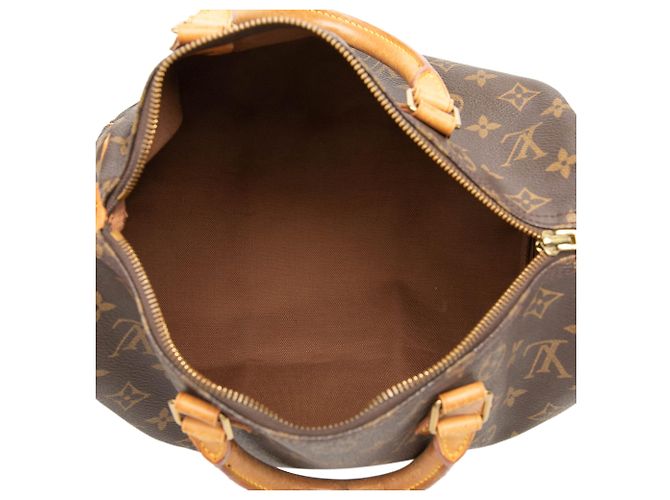 Louis Vuitton Monogram Speedy 30 Boston Tasche Braun - Ansicht 4