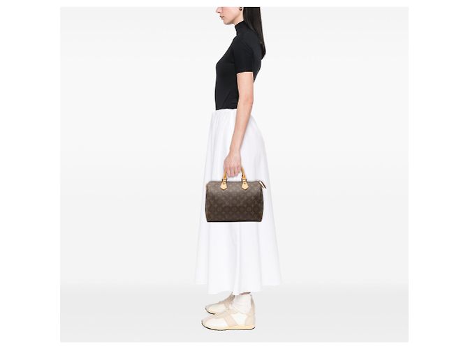 Louis Vuitton Monogram Speedy 30 Boston Tasche Braun - Ansicht 6