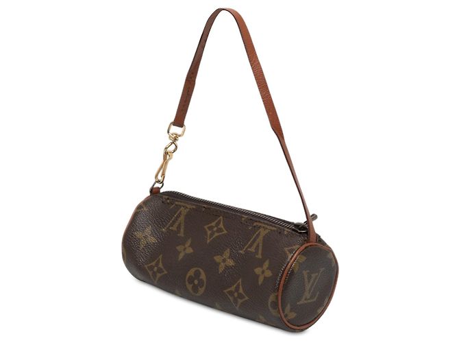 Sac à main Louis Vuitton Monogram Papillon Pochette Marron - vue 2