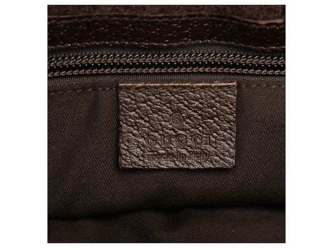 Borsa a tracolla Gucci GG Canvas Web beige - vista 5