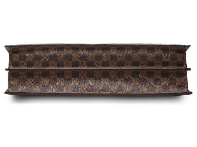 Borsa Business Louis Vuitton Altona GM Damier Ebene Marrone - vista 3