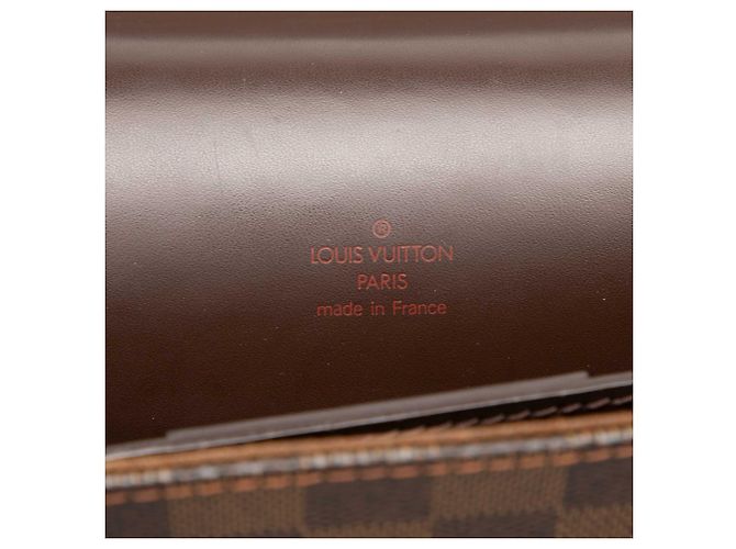 Borsa Business Louis Vuitton Altona GM Damier Ebene Marrone - vista 5