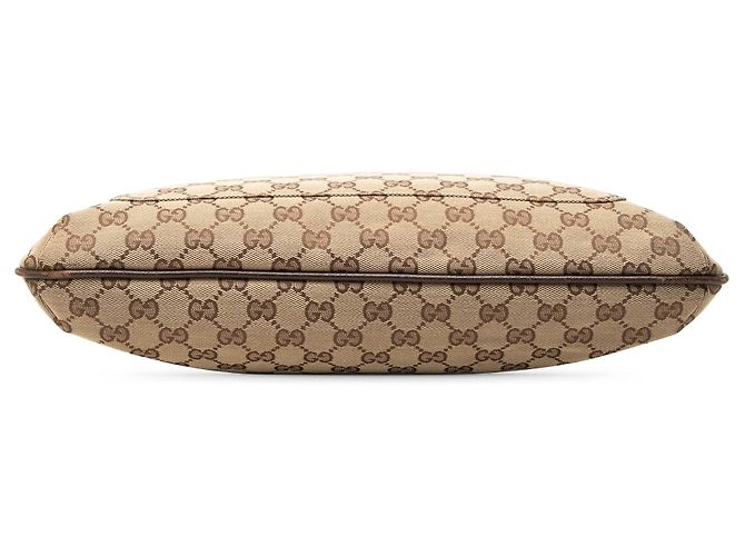 Borsa a tracolla Gucci GG Canvas beige - vista 3