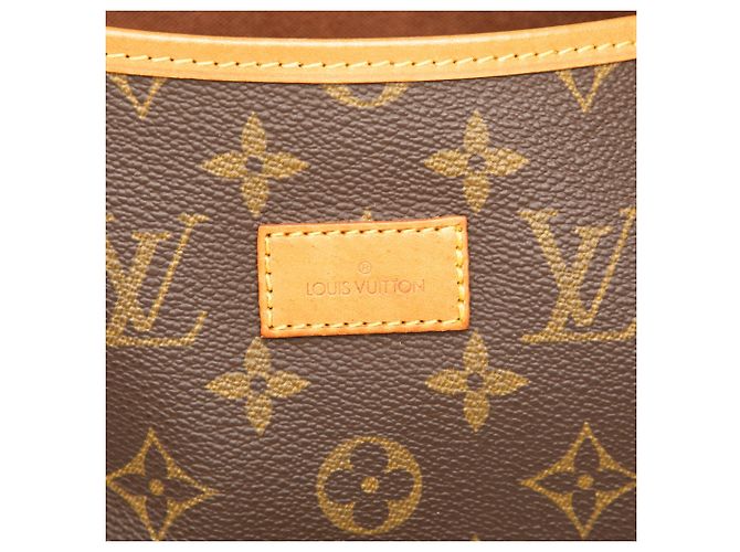 Borsa a tracolla Louis Vuitton Monogram Saumur 35 Marrone - vista 6