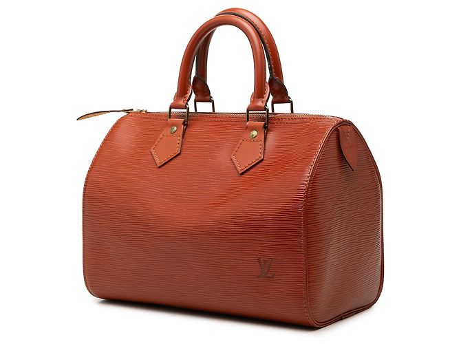Borsa Boston Louis Vuitton Epi Speedy 25 Marrone - vista 2