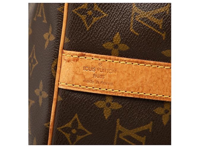 Borsa da viaggio Louis Vuitton Monogram Keepall Bandouliere 45 Marrone - vista 5