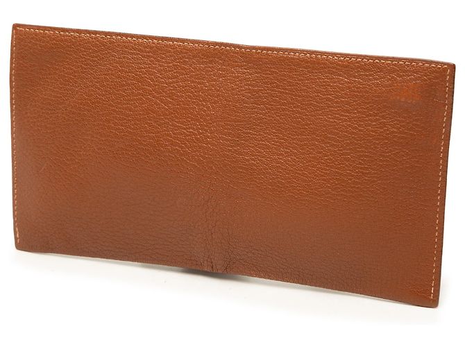Bolsa Slim Hermès em Chevre Mysore Castanha Marrom - vista 2