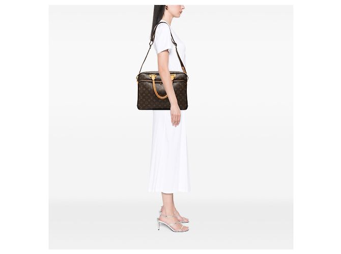 Sac Business Icare Monogram Louis Vuitton Marron - vue 6