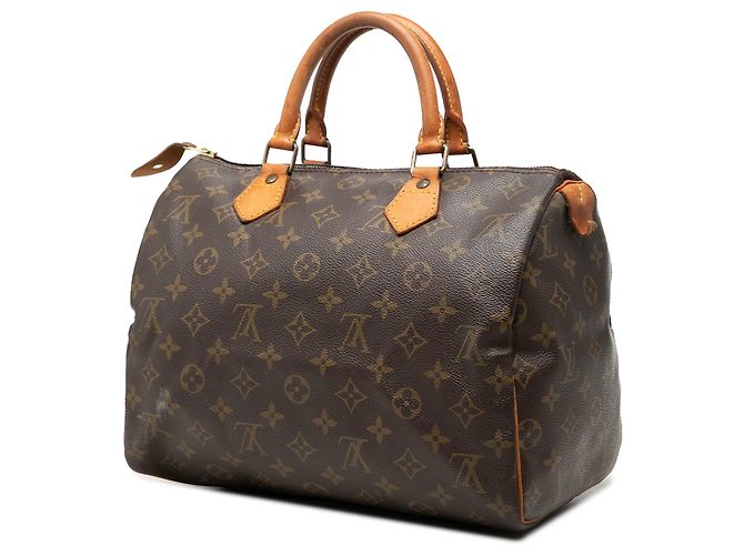 Louis Vuitton Monogram Speedy 30 Boston Tasche Braun - Ansicht 2
